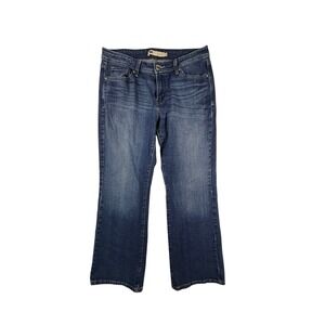 Levi's 529 Curvy Boot Cut‎ Jeans Woman's 12 Medium Wash Blue FlapPockets